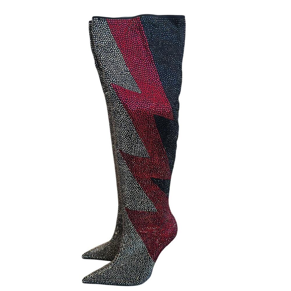 New Jeffrey Campbell Lightning Bolt Boots Size 6.5